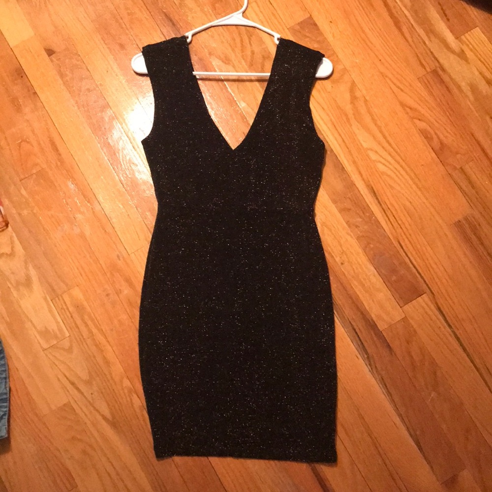 Little black sparkly dress ✨